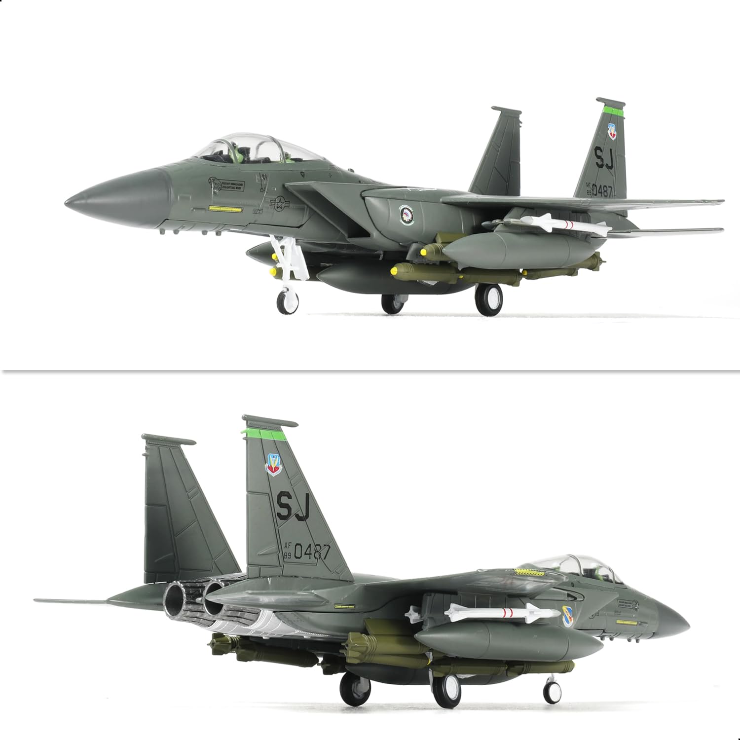 NUOTIE Classic American F-15E Strike Eagle Fighter 89-0487 Pre